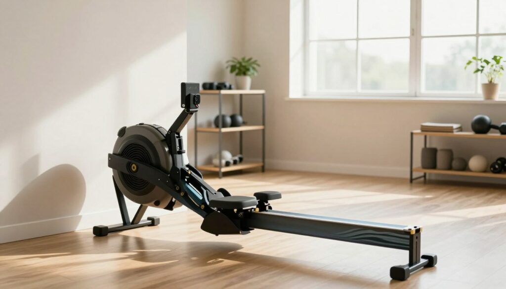 Un intérieur de salle de sport à domicile