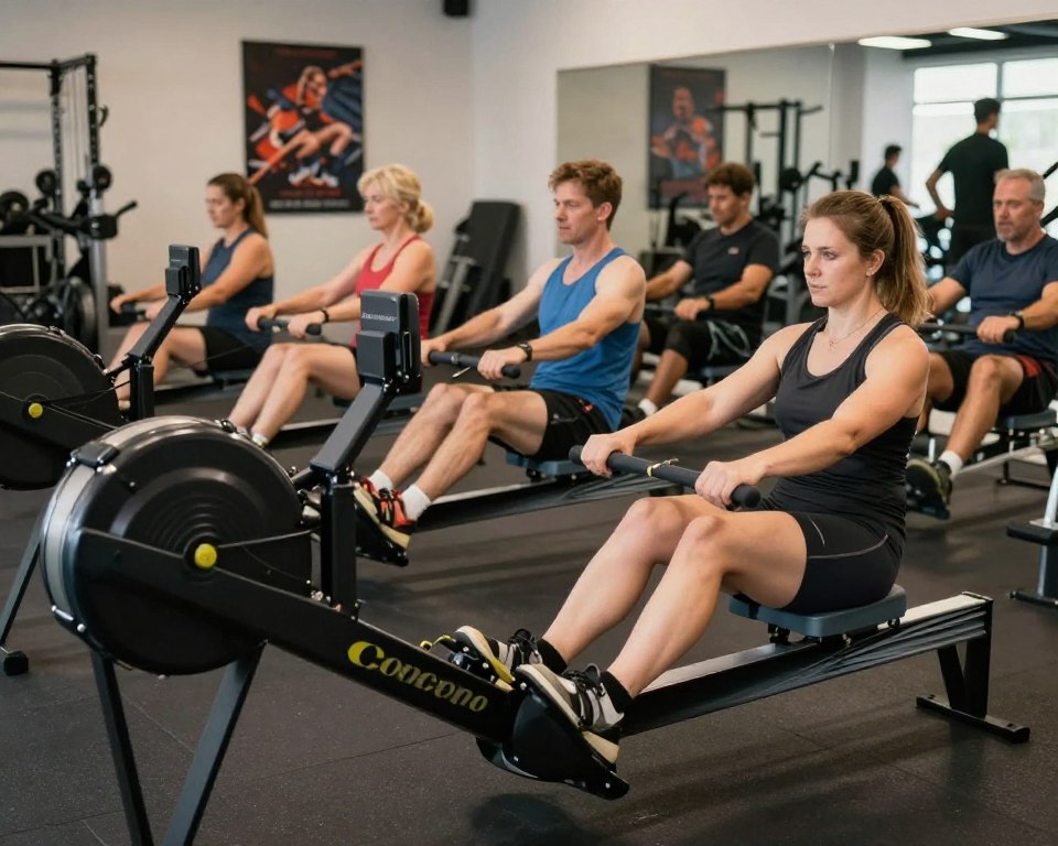 rameur adapté à différents profils d'utilisateurs rameur adapté à différents profils d'utilisateurs