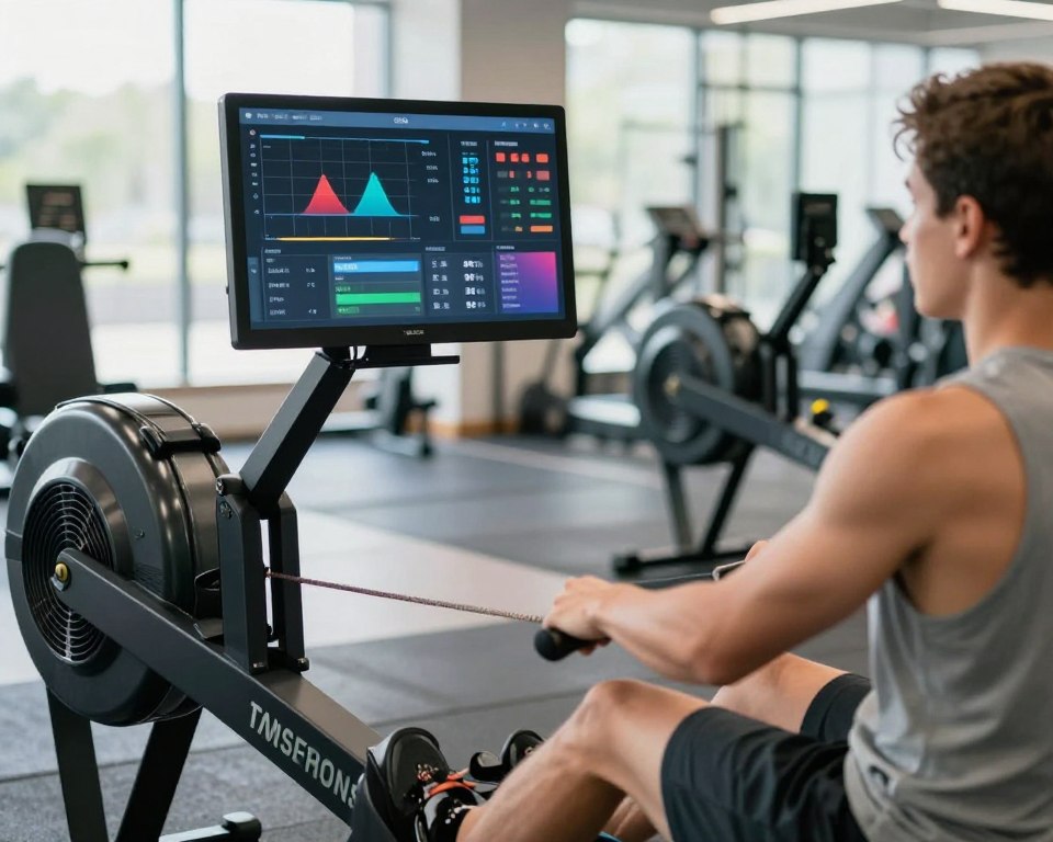 un écran bien visible affichant des données